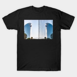 mirror buildings in the seafront T-Shirt